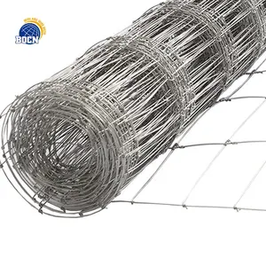 BOCN agricultural rural fencing supplier Hot dipped galvanized 1.5m 1.8m 50m goat fence panels for ranch