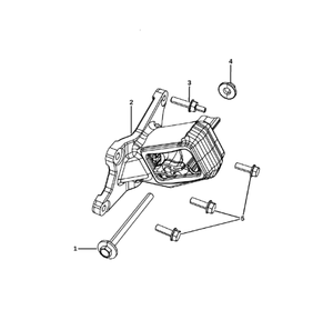 Haute qualité 5147190AC 5147191AC forgeage en fonte nouveau support en caoutchouc de pied de moteur 3.0L 3.6L pour Chrysler - Product Image 5