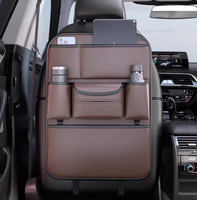 Organisateur de voiture, protège-dossier de siège de voiture, sac de rangement suspendu avec support pour tablette