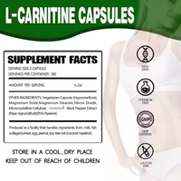 Cápsulas de L-carnitina para Adelgazar y Quemar Grasa para Adultos, OEM/ODM, Venta Caliente, Extracto de Frijol Blanco, Acelera el Metabolismo de las Grasas, Halal