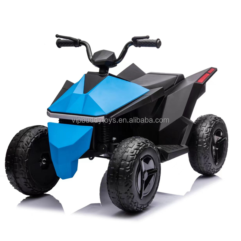 Mobil mainan Remote Control elektrik anak-anak baterai 12V mobil ATV mainan lisensi kustom VIP Buddy