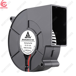 Gdstime GDB9733 Dc 5V-48V 9cm 9733 97x95x33mm Ball Bearing High Speed Brushless Cooling Turbo Centrifugal Blower Fan - Product Image 2