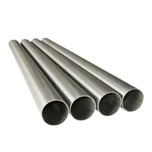 Titanium Tube ASTM AISI UNS R52400 Gr7 Metal Pipe 3'' 4'' Seamless Titanium pipe For Chemical Reactor Heat Transfer