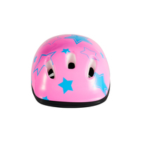 Casque de sport pour enfants, prix d'usine, OEM, pour le vélo, le roller, l'usage en extérieur, bleu/rose, mousse et matériau PP