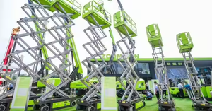 जूसोमलियन 12 मीटर कैंची लिफ्ट समाधान आदमी लिफ्ट zs1012hd हवाई कार्य मंच 12 मीटर स्व-चालित कैंची लिफ्ट - Product Image 6