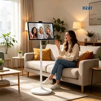 HRAY 32 Inci Layar Sentuh 10-titik Android 13 CPU Octa-core Proyeksi Sentuh Kapasitif Bebas Driver OEM & ODM Dapat Disesuaikan