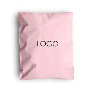 Custom Poly Mailers Shipping Waterproof Mailing Bags With Heart Shape Design Courier Bag