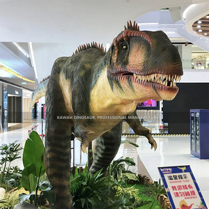 Modèle de <span class=keywords><strong>dinosaure</strong></span> animatronique <span class=keywords><strong>Giganotosaurus</strong></span> grandeur nature, personnalisé pour les spectacles - Product Image 2