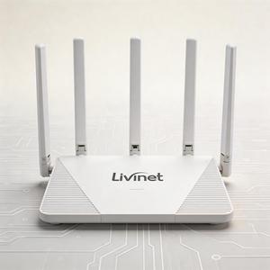 เราเตอร์ AX3000M WIFI6 กิกะบิต ดูอัลแบนด์ 2.4G&5G 802.11ax ระยะไกล รองรับ OpenVPN สำหรับบ้าน ใหม่ พร้อมเสาอากาศภายนอก 5 เสา - Product Image 1