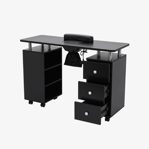 Wholesale Professional <b>Nail</b> <b>Table</b> Multi-functional Beauty Salon Furniture Manicure <b>Table</b> Desk Mesas De Manicure <b>Tables</b> With Fan - Product Image 2