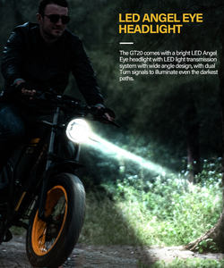 GT-20 внедорожный электрический велосипед, аккумулятор 48 В, 500 Вт, максимальная нагрузка, 150 кг - Product Image 5