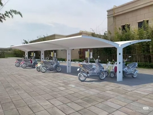 Đa chức năng xe đậu xe nhà để xe cho khách sạn và biệt thự Sun Sail & đổ cấu trúc màng - Product Image 3