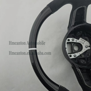 Volante de Fibra de Carbono y Alcántara con Franja Blanca Superior para Audi TT, Garantía de Calidad - Product Image 4