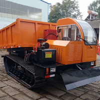 Minivolcadora Eléctrica China CE con Cargador Frontal ALT, Pequeña, Todoterreno, Hidráulica, Eléctrica, 4x4, 1 Tonelada, 1.6 Toneladas, para Jardín