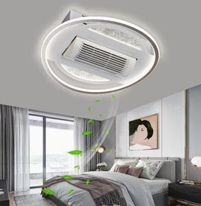 Ventilador <span class=keywords><strong>de</strong></span> <span class=keywords><strong>techo</strong></span> moderno <span class=keywords><strong>de</strong></span> eficiencia energética con luz y control remoto para dormitorio que ofrece una combinación <span class=keywords><strong>de</strong></span> luz <span class=keywords><strong>de</strong></span> ventilador LED <span class=keywords><strong>de</strong></span> atenuación continua - Product Image 4
