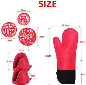 Gants de four en silicone <span class=keywords><strong>Konbo</strong></span> - Qualité alimentaire, résistants à la chaleur et compatibles lave-vaisselle - Product Image 6