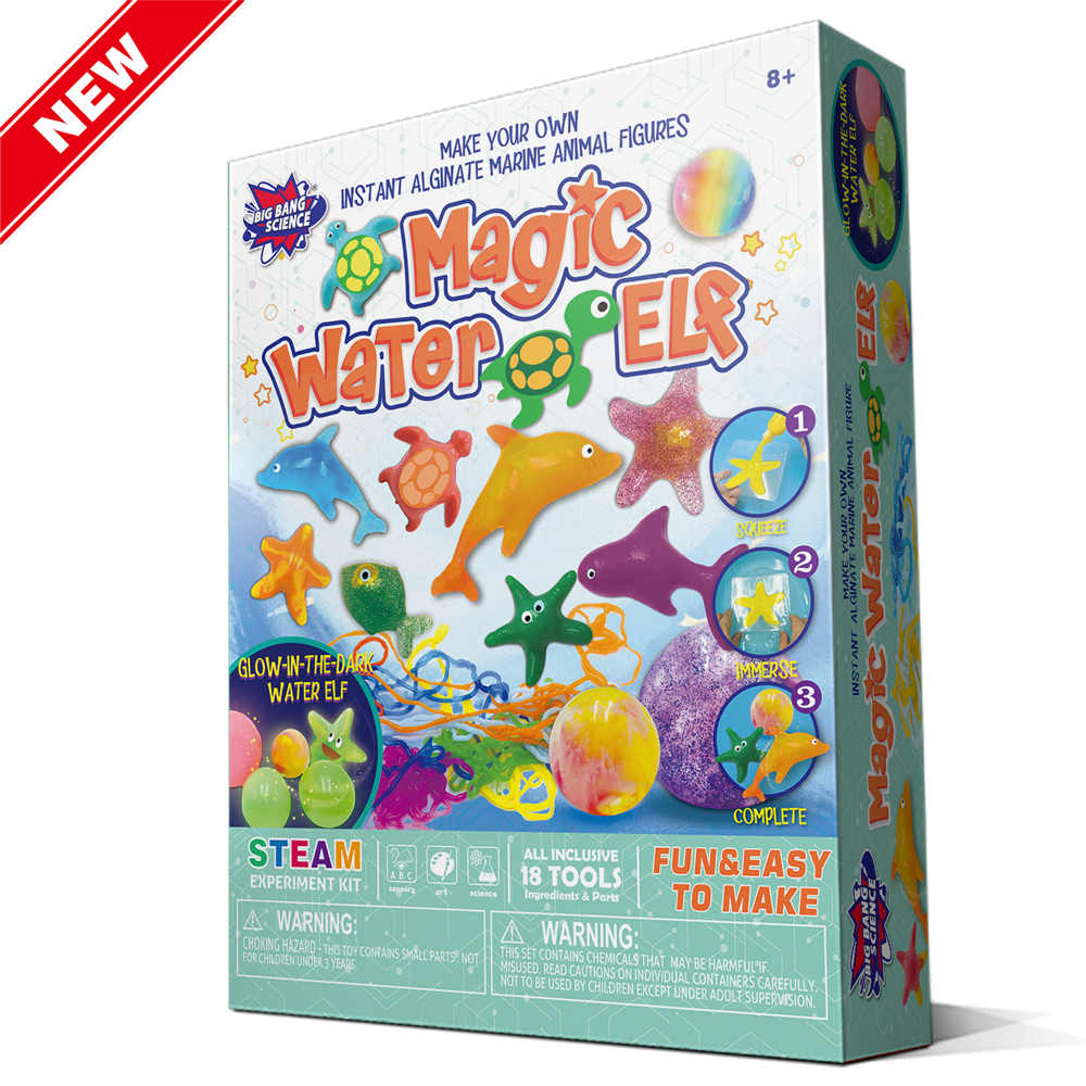 Волшебный водяной эльф художественное ремесло «сделай сам» паровые образовательные научные игрушки набор для детей