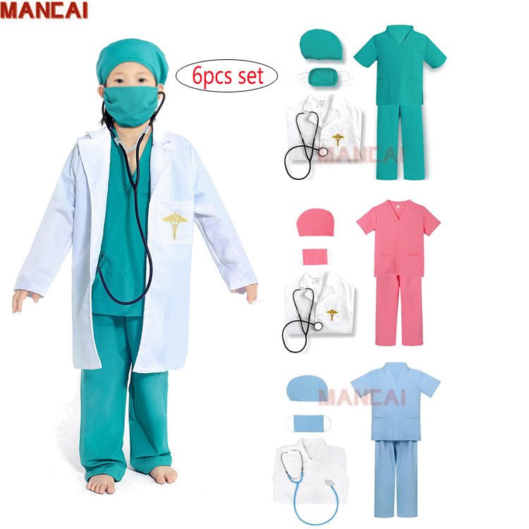 Kizzyland Kids Doctor Costume - Pretend Play Medical Outfit For Boys And Girls - View #6