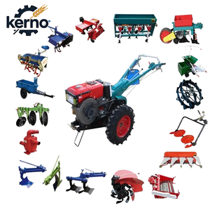 Tracteur diesel populaire de 10 CV, mini motoculteur avec accessoire agricole pour la récolte des arachides et le déracinement des pommes de terre - Product Image 1