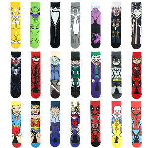 Vớ Cotton Thời Trang Nam Truyện Tranh Vui Nhộn 2021 Vớ Hoạt Hình Anime Cổ Chân Thiết Kế Phi Hành Đoàn Crazy <span class=keywords><strong>Super</strong></span> Hero Bán Sỉ - Product Image 3
