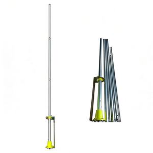 Antenne de station de base 27 MHz de 20 pieds, gain élevé, puissance maximale de 1000 W, antenne radio extérieure pour émetteur-récepteur radio CB de 10 mètres et 11 mètres - Product Image 1