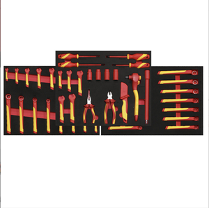 Ensemble d'outils 16 pièces en mousse EVA, pinces, tournevis, outils isolés VDE, outils <span class=keywords><strong>à</strong></span> main <span class=keywords><strong>pour</strong></span> travaux sous tension - Product Image 3