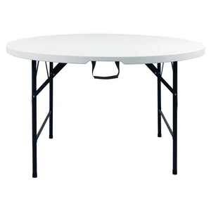 Trắng Vòng Nhựa Gấp Bảng 4 5 6 Ft Bảng Sử Dụng Cho Các Sự Kiện Đám Cưới Ngoài Trời Tiệc Hiện Đại Nhựa Bảng Vòng Tròn Bán Buôn - Product Image 6