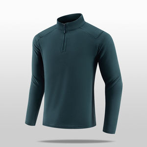 Camiseta personalizada para hombre con corte de gota para coser, camiseta de doble capa ancha con ajuste cuadrado sólido de dos colores, camiseta de ropa con cortes de dos colores personalizados - Product Image 2