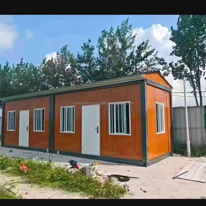 Kết Cấu Thép Đầu Gable Top Nhà Đúc Sẵn Container Di Động Phòng Nhanh Chóng Lắp Ráp Loại Kỹ Thuật Nhà Ở Tạm Thời - Product Image 4