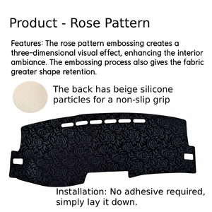 Produits de tableau de bord de voiture personnalisés, antidérapants et résistants au soleil, adaptés aux accessoires intérieurs Citroen <span class=keywords><strong>C5</strong></span> <span class=keywords><strong>Aircross</strong></span> 2017-2020 - Product Image 4