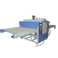 Imprimante à plat pneumatique semi-automatique double face grande presse à mousse Machine de sublimation nouvelle plaque de transfert de chaleur de cylindre d'air