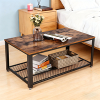 Table basse en bois moderne et écologique, design bas, idéale pour appartement, mobilier de salon
