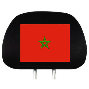 Funda protectora para reposacabezas de asiento de coche, cubierta de LICRA para reposacabezas de asiento de coche, con estampado personalizado, publicidad - Product Image 3