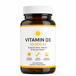 OEM Biologique Direct Usine Complément Santé Adulte 1000+ Vitamine D3 K2 Capsules Molles 120 Comprimés - Product Image 1