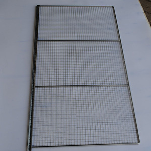 Grands plateaux de séchage en treillis métallique en acier inoxydable SUS 304 de qualité alimentaire pour four, pour le séchage de gâteaux, de pain, de viande séchée, et comme grille de cuisson pour four - Product Image 3