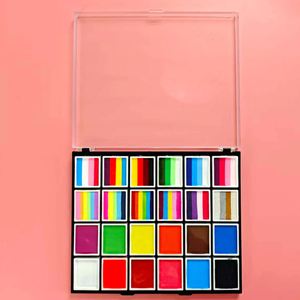 ชุดระบายสีร่างกายสีรุ้งจากโรงงาน ผลิตภัณฑ์สีเพ้นท์หน้าสีสันสดใสสำหรับเด็ก - Product Image 2