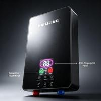 Chauffe-eau électrique instantané sans réservoir 5500W, température constante, mural, pour salle de bain et douche domestique