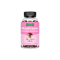Gomitas de Complejo de Hongos de Marca Propia que Promueven la Digestión y la Salud del Corazón, Gomitas de Hongos con Reishi