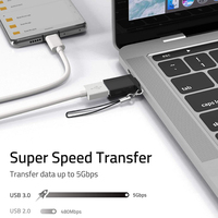 10gpbs Usb C femelle vers Usb mâle adaptateur de Port d'ordinateur portable extenseur Anker Hub vers Usb C adaptateur