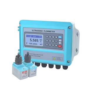Medidor De Fluxo Ultrasonic Montado Na Parede Do Preço Barato para Água & Óleo CE Aprovado RS485/Modbus IP68 DN15-DN6000 - Product Image 3