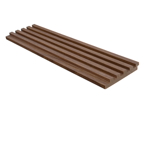 Paneles Decorativos de Pared Modernos de MDF Acanalado de 18 mm con Textura de Madera para Aplicaciones de Diseño de Interiores - Product Image 2
