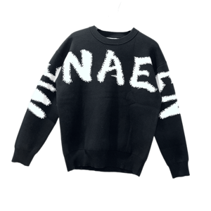 Maglione Invernale <span class=keywords><strong>da</strong></span> <span class=keywords><strong>Uomo</strong></span> Personalizzato in Maglia con Logo di Design e Motivo 3D Traspirante Posizionato sul Davanti per la Stagione Autunnale - Product Image 1