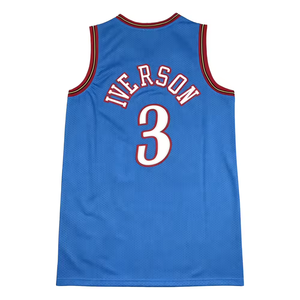 เสื้อบาสเก็ตบอลเย็บสำเร็จรูปสำหรับทุกเพศ # 23 เจย์เลน บราวน์ # 21 เอ็มบีด # 3 ไอเวอร์สัน # 0 แม็กซี่ # 20 ชุดกีฬาแฟนคลับจาเรด แมคเคน โพลีเอสเตอร์ 100% - Product Image 2