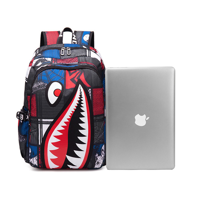 Multi-functional College Bags for Students USB Charging Port School Backpack Anti-theft Laptop Bag University Backpacks