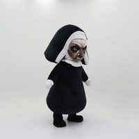 Costume de mascotte gonflable d'animal effrayant et diabolique pour Halloween, unisexe adulte, cosplay intégral