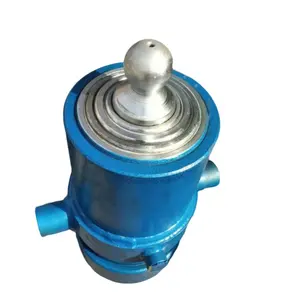 Silinder pengangkat hidrolik kustom ukuran besar 5 tahap stroke 150mm silinder kamaz