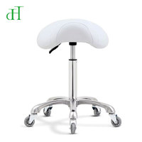 Tabouret Selle de Cheval Ergonomique Moderne et Réglable – Chaise Médicale pour Salle de Sport, Hôpital, Laboratoire, École, Atelier
