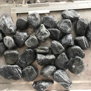Rocks Pavers Black Color Pebble Stone for <b>Aquarium</b> <b>Decorative</b> Stone - Product Image 2