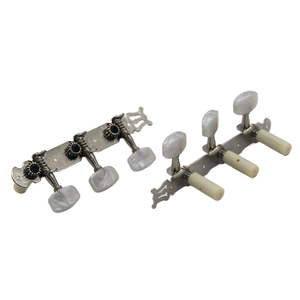 Clavijas <span class=keywords><strong>de</strong></span> Afinación para <span class=keywords><strong>Guitarra</strong></span> Clásica Cromadas 3L+3R, Clavijeros con un Solo Orificio - Product Image 4