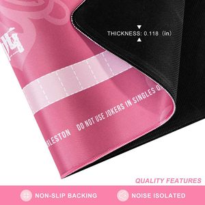 Moderne luxe rubberen mahjongmat antislip vlekbestendig slijtvast grote kaartspeltafelmat geluidsabsorberend schaakmat - Product Image 3